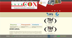Desktop Screenshot of inter-cox.com